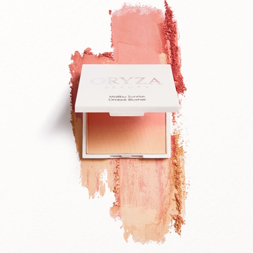 [ORYZA] Ombré Blusher in Malibu Sunrise